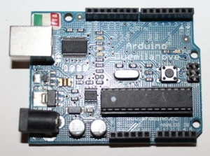 Atmega328 Arduino Duemilanove Main Board and spare Programable chip. - Picture 1 of 3