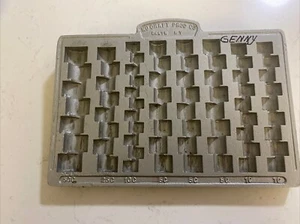 Vintage Nu Craft Products Co Brooklyn NY Coin Sorting Tray No 74 - Picture 1 of 4