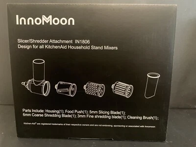 Slicer Shredder Attachment for KitchenAid Stand Mixer,Vegetable Chopper Grater