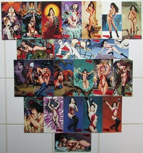 Vampirella Gallery 1995 single cards, pick more as low as 80 cents! red gold