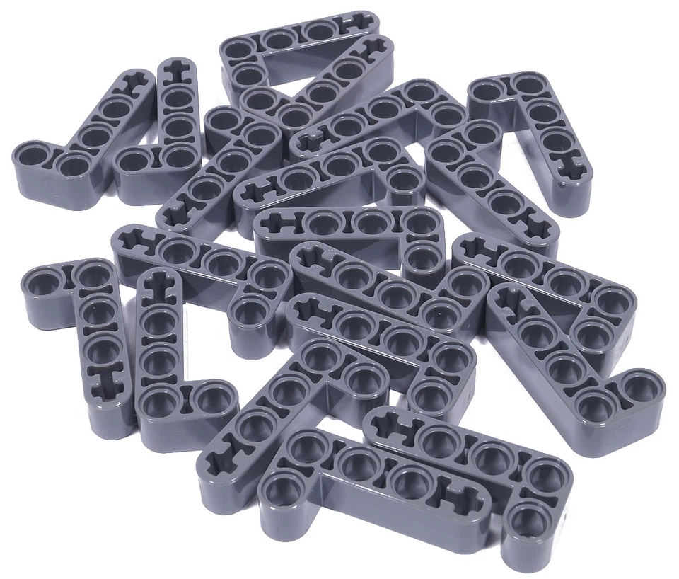 LEGO Technik - 20 Liftarme dick 2x4 dunkelgrau 90 Grad / 32140 NEUWARE - Bild 1 von 1