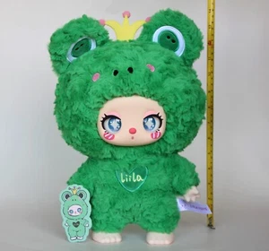 Original Liila Zoo 600% grüner Frosch Plüsch bestätigt Blindbox BB3 Baby Three - Bild 1 von 6