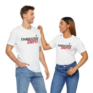 CharcuterieSniper Unisex Jersey Short Sleeve Tee - Picture 1 of 8