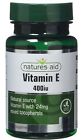 Natures Aid Aid 400iu Vitamin E - Pack of 60 Capsules. FREE DELIVERY 