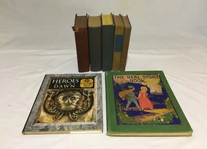 Lot of 7 Antique Vintage Story Fiction Books 1927 - 1996 - Picture 1 of 3