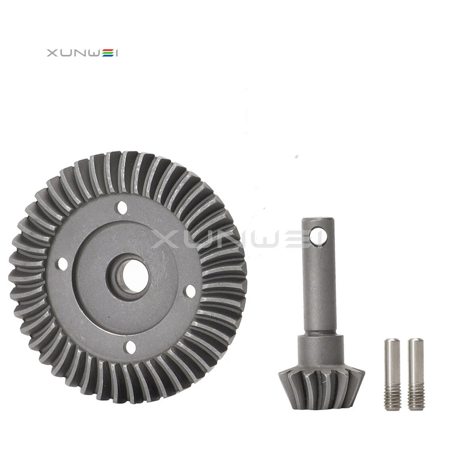 AX30402 Heavy Duty Bevel Helical Gear Set 43T & 13T fits Axial Yeti SCX10 Wraith - Image 1 of 4