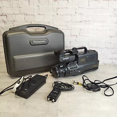 Vintage Panasonic M10 Professional VHS Video Camcorder - READ - VGC - Image 1 of 4