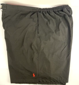 Polo Ralph Lauren Badehose Herren 4XB schwarz Mesh gefüttert Shorts Cargo Nylon - Bild 1 von 7