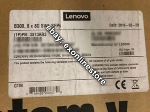 3873AR3 - Lenovo B300, 8 ports activated w/ 8Gb SWL SFPs, 1 PS, Rail Kit - Picture 1 of 1
