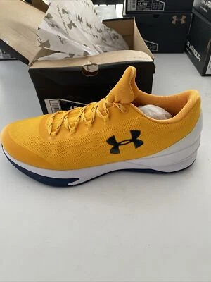 Team Issue Under Armour Cal Golden Bears UA CHARGED CONTROLLER 1303012-700 Sz 14 - Image 1 of 4