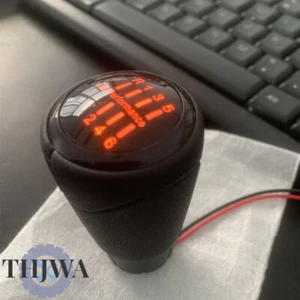 LED beleuchteter 6 Gang Schaltknauf f??r BMW E46 E90 E91 E92 E93 E81 E82 E87 E88 - Bild 1 von 9