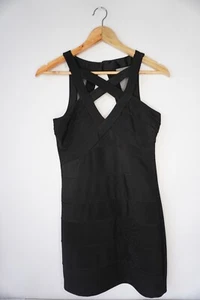 JUNIORS/ Party Short  Black Dress - Picture 1 of 4
