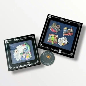 NUEVO 2025 Parques Disney Pin Artista Maria Stuckey Hollywood Studios y EPCOT Caja Set - Imagen 1 de 5