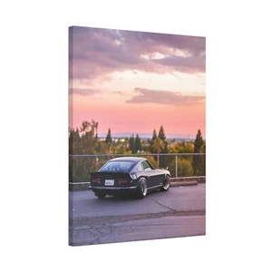 Nissan 240z High Resolution Museum Quality Vertical Canvas Print #005 - Picture 1 of 10