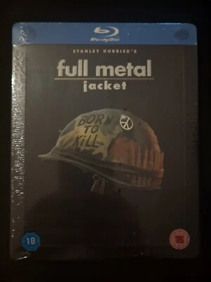 Full Metal Jacket Blu-Ray Zavvi Exclusive Steelbook 4000 Only New & Sealed - Image 1 of 2