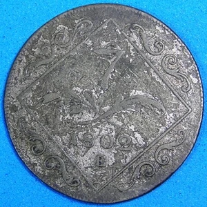 Austria Holy Roman Empire 7 Kreuzer Silver Coin 1802 E, Franz II, Combined S/H - Picture 1 of 2