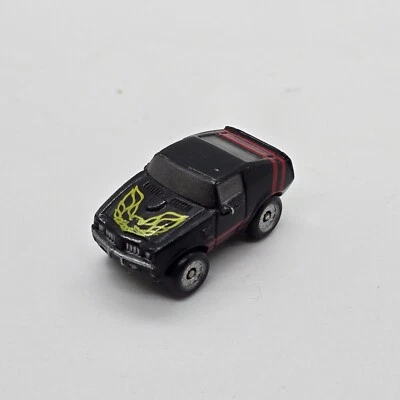 Micro Machines 1973 Pontiac Fire Bird Trans Am Black Red Stripes Galoob - Image 1 of 3