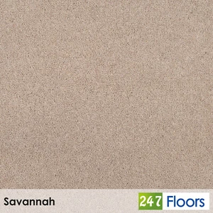 Savannah Pembroke Twist Carpet 11mm Thick Wool Mix Actionback Living Room - Picture 1 of 3