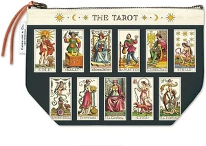 Cavallini Papers & Co. TAROT Vintage Style Pouch 100% natural cotton - Picture 1 of 1