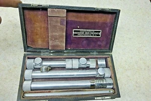 1830 Builders Iron Foundry View Sight Glass Set-Antique - Picture 1 of 10