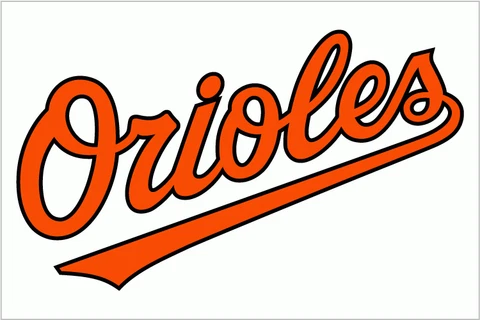 MLB BALTIMORE ORIOLES BASEBALL LOGO GAMEROOM MANCAVE DECOR FRIDGE MAGNET #2 Cover