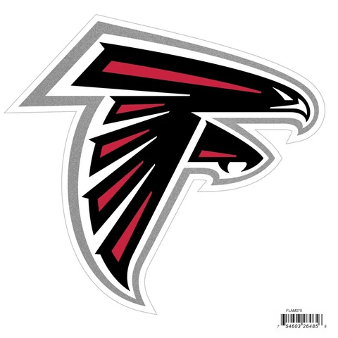Atlanta Falcons 8" Magnet Outdoor Rated Vinyl Auto Fridge NFL Football Logo Team Cover
