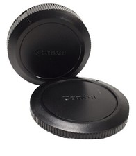 Canon EOS R EOSR Body Cap, Rear Lens Cap, Front Cap