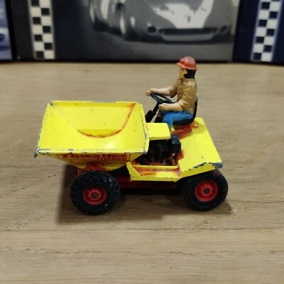 DUMPER TUSKER GIOCATTOLO VINTAGE CORGI THWAITES REALIZZATO IN GT BRITAIN - Immagine 1 di 4
