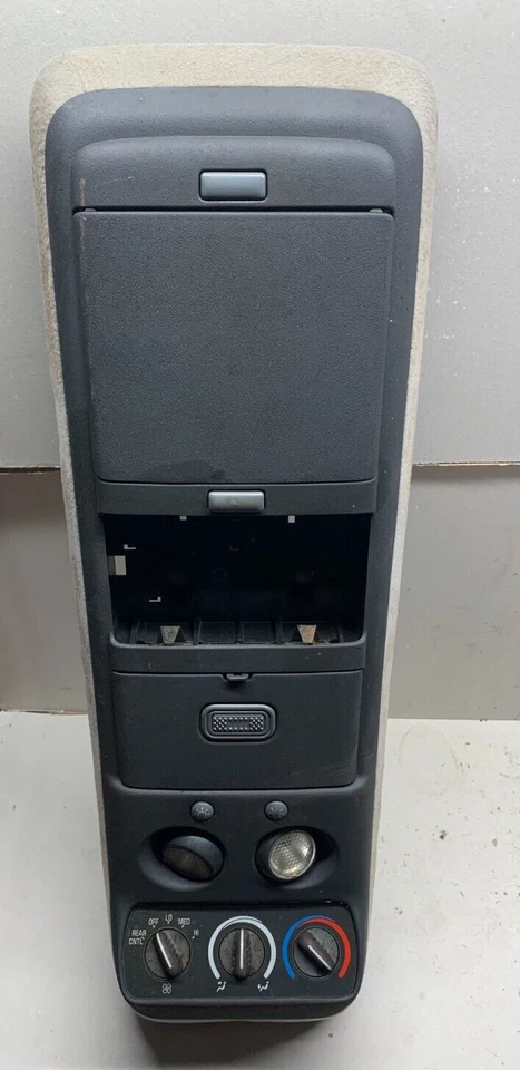 1995-1999 OBS Chevy GMC C/K 1500 2500 Suburban Interior Overhead Console Gray - Image 1 of 4