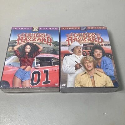 Dukes of Hazzard - полный четвертый и пятый сезоны 4 и 5 DVD лот совершенно новый - Изображение 1 из 4