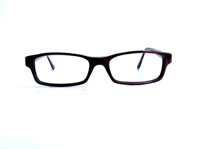 Gafas rectangulares Bvlgari de cristal rojo flexible templo Italia 476-B 835 51 16 135 Foto 1 de 4