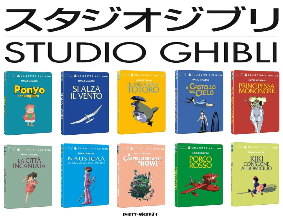 Studio Ghibli Steelbook..Leggere Attentamente !!! - Immagine 1 di 1