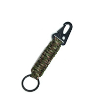 Best hand made outdoor Camping Carabiner Paracord Cord Rope suvivel Keychain