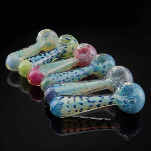 4,5 Zoll handgefertigte dicke lebendige Farbwechsel Legacy Rauchen Schüssel Glaspfeifen - Bild 1 von 33