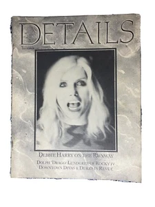 1985 Details Magazine DEBBIE HARRY LACHAPELLE COOKIE MUELLER SPROUSE 80s Fashion - Picture 1 of 12