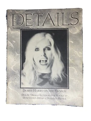 1985 Details Magazine DEBBIE HARRY LACHAPELLE COOKIE MUELLER SPROUSE 80s Fashion - Image 1 of 4