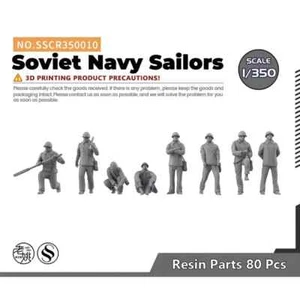SSCR350010 1/350 Modelo Actualización Piezas Marineros Marina Soviética Impresión 3D - Imagen 1 de 3