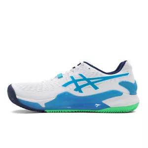 Zapatillas de tenis Asics Gel-Resolution 9 de arcilla para hombre entrenamiento deportivo nuevas con etiquetas 1041A375-103 - Imagen 1 de 11