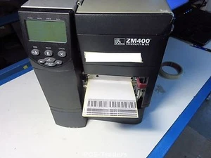 1,414,859 INCH ZEBRA ZM400 REWINDER USB Thermal Label Printer ZM400-200E-4000T - Bild 1 von 4