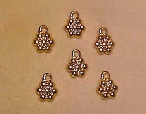 Disfraz de caballo modelo tradicional escala 1:9 FLOR O RACIMO GOTAS - tono dorado Foto 1 de 1