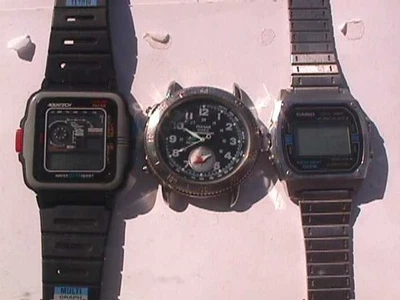 AQUATECH PACER PULSAR V691-0010 CASIO W-760 WATCH PARTS - Image 1 of 4