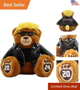 Feierlicher Trump Teddybär - lebendiges 10,5 Zoll Plüschgeschenk für Sammler & Kinder - Bild 1 von 12
