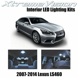 XtremeVision Interior LED for Lexus LS460 LS600h 2007-2014 (13 PCS) Cool White - Picture 1 of 8