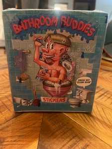 1996 Topps Bathroom Buddies Stickers Unopened Factory Sealed Box - Picture 1 of 7