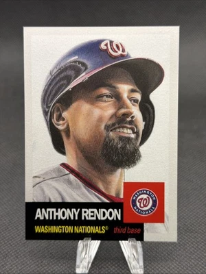 2019 TOPPS LIVING SET ANTHONY RENDON WASHINGTON NATIONALS #157 - Image 1 of 2