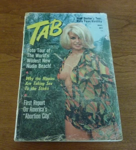 TAB  "THE POCKET PICTURE MAGAZINE"  AUGUST 1969   VINTAGE EROTIC BOOK - Imagen 1 de 2