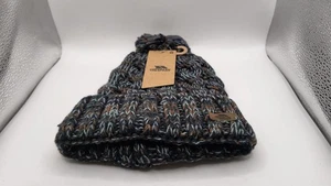 Trespass Sawyer Strickbommel dunkelgrau UVP 22,99 £ Einheitsgröße brandneu mit Etikett - Bild 1 von 11