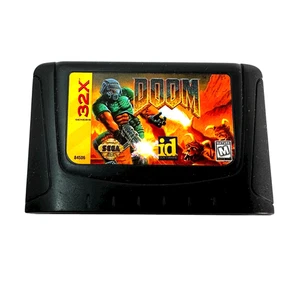 DOOM SEGA Genesis 32x 16 Bit 1994 Cartridge Only - Picture 1 of 4
