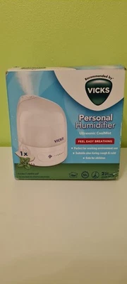 Vicks Personal Cool Mist Ultrasonic Humidifier Easy to Use Quiet VUL510E1 - Image 1 of 2