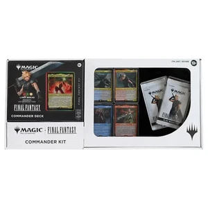 FINAL FANTASY Deluxe Commander Kit Limit Break FF7 VII Cloud MTG Magic Gathering - Foto 1 di 3